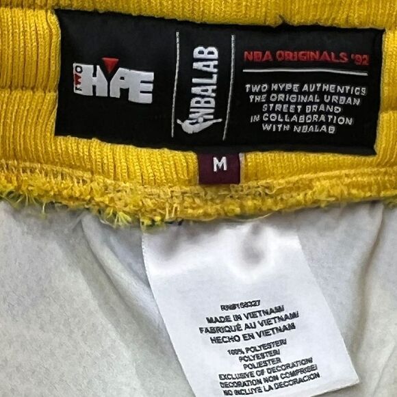 HYPE Golden State Warriors Kente Basketball Shorts Men’s XL MSRP $100 - Picture 10 of 11